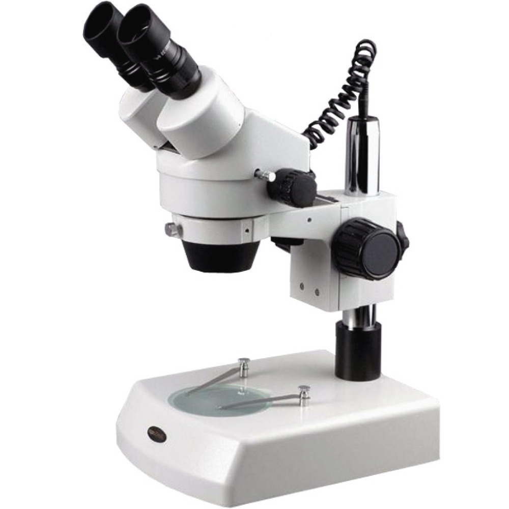 Amscope Microscope Stereo 7X-45X - Бинокулярный стереомикроскоп с зумом AmScope 7X-45X