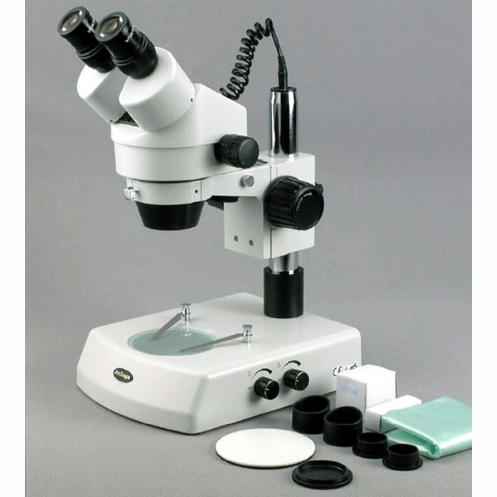 Бинокулярный стереомикроскоп с – обзор и цена Amscope Microscope Stereo 7X-45X