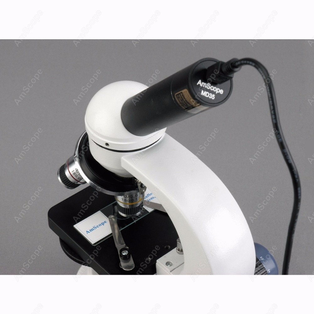 Беспроводной монокулярный комб – обзор и цена Amscope Microscope Compound 40X-1000X