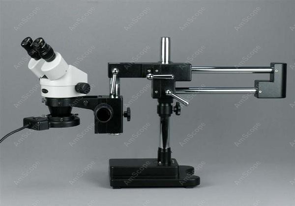 AmScope Бинокулярный зум Стере – обзор и цена Amscope Microscope Stereo 7X-45X