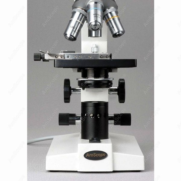 Биологический бинокулярный мик – обзор и цена Amscope Microscope Compound 40X-1000X